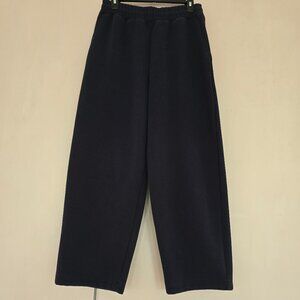 Uniqlo Wide Leg 4-Pockets Black Sweat Pants